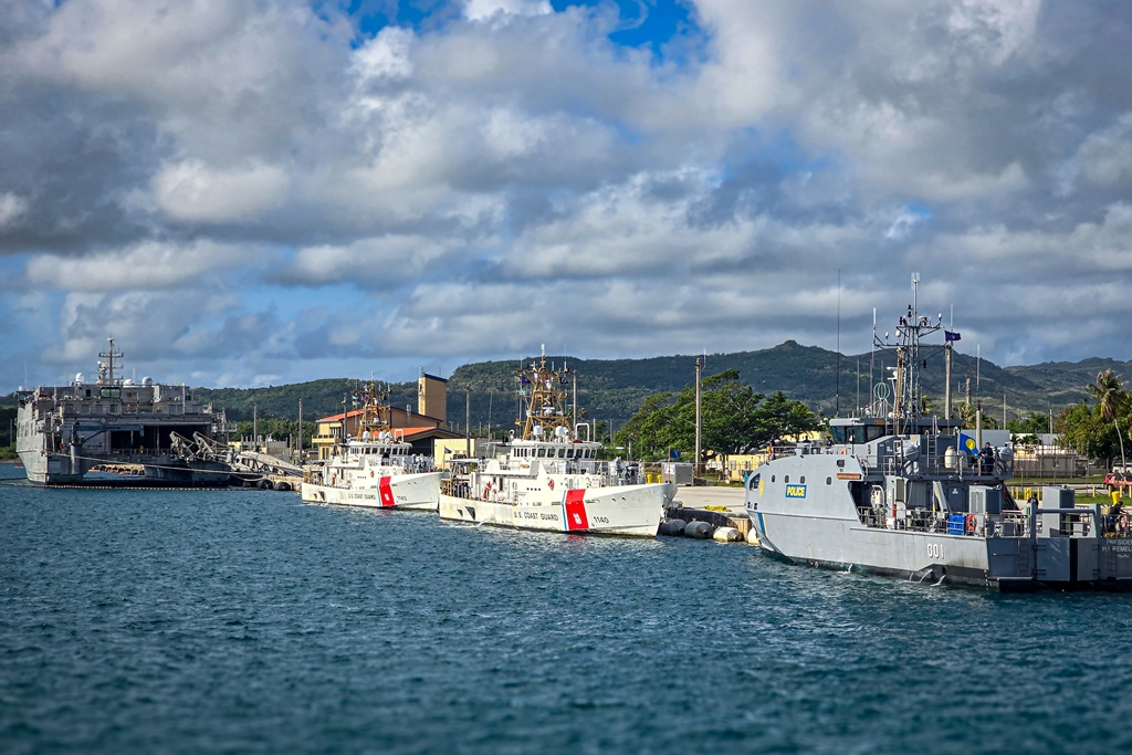 U.S. Coast Guard Forces Micronesia/Sector Guam Legislature Visit